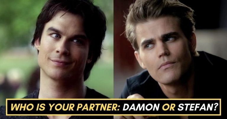 Who Is Your Partner From TVD: Damon Or Stefan?