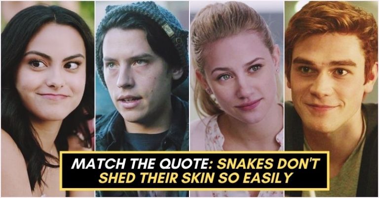 Riverdale Quiz: Who Said These Lines?