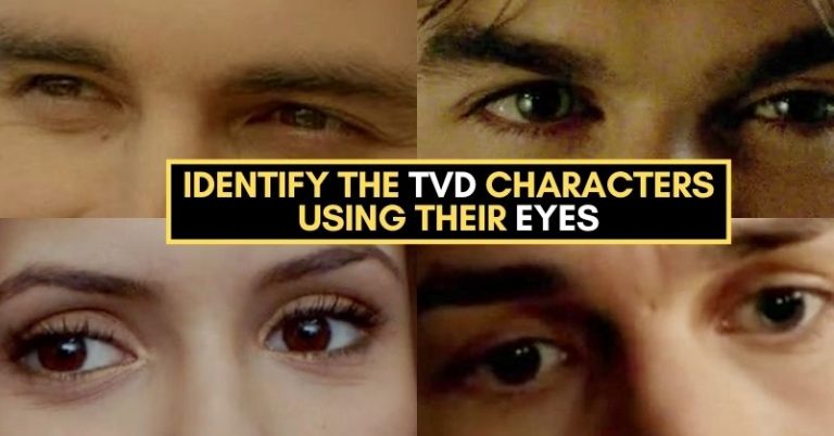 Can You Identify These Vampire Diaries Characters Using Their Eyes?