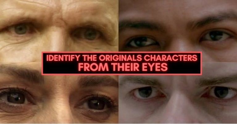 Can You Identify These Originals Characters Using Their Eyes?