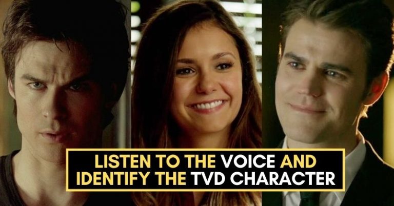Can You Recognize These Characters From ‘The Vampire Diaries’ By Their Voices?