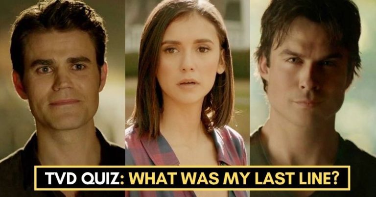 Do You Remember The Last Line Of Your Favorite TVD Characters?
