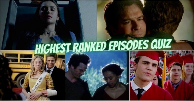 How Well Do You Remember The Highest Ranked TVD Episodes?