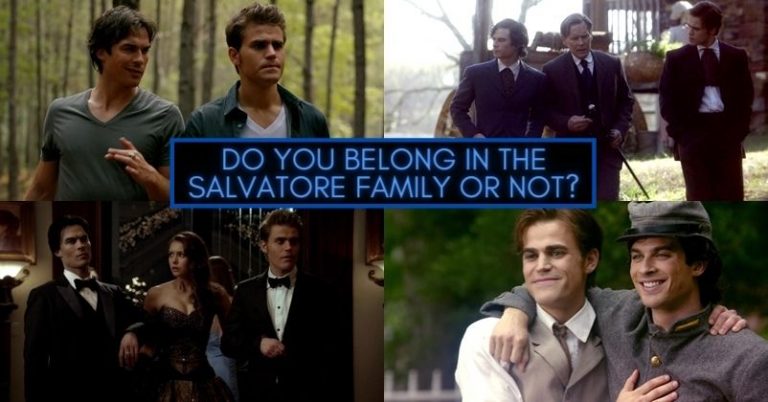 Find Out If You Belong In The Salvatore Family Or Not?