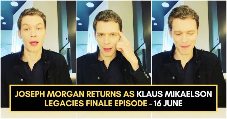 Joseph Morgan Set To Return As Klaus Mikaelson For Legacies Finale