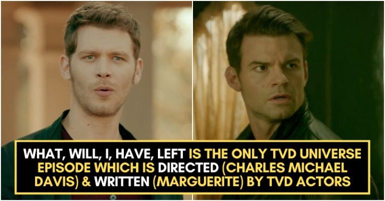 Originals Actors Who Have Directed An Episode In The TVD Universe