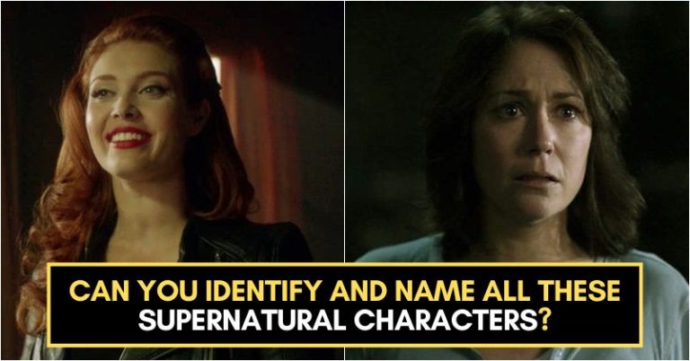 Can You Identify And Name All The Supernatural Characters?