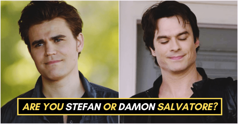 Vampire Diaries: Are You Stefan Salvatore Or Damon Salvatore?